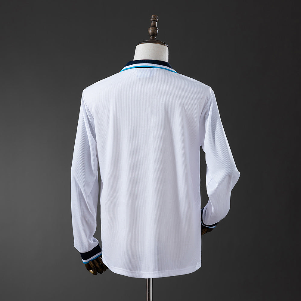 Camiseta retro de manga larga de Inglaterra 1996