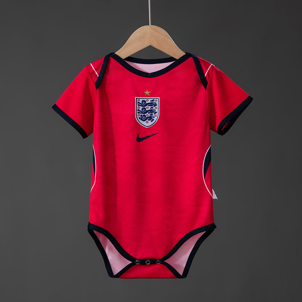 Camiseta de bebé de visitante de Inglaterra 2026