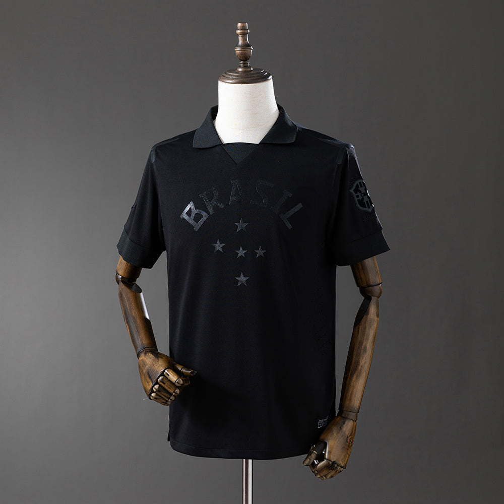 Brasil 13/14 Negro - Camiseta Retro
