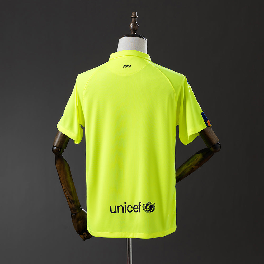 Camiseta retro del Barcelona 14/15, tercera equipación visitante
