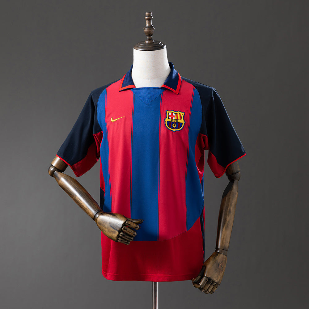 Camiseta retro del Barcelona de la temporada 2003/04