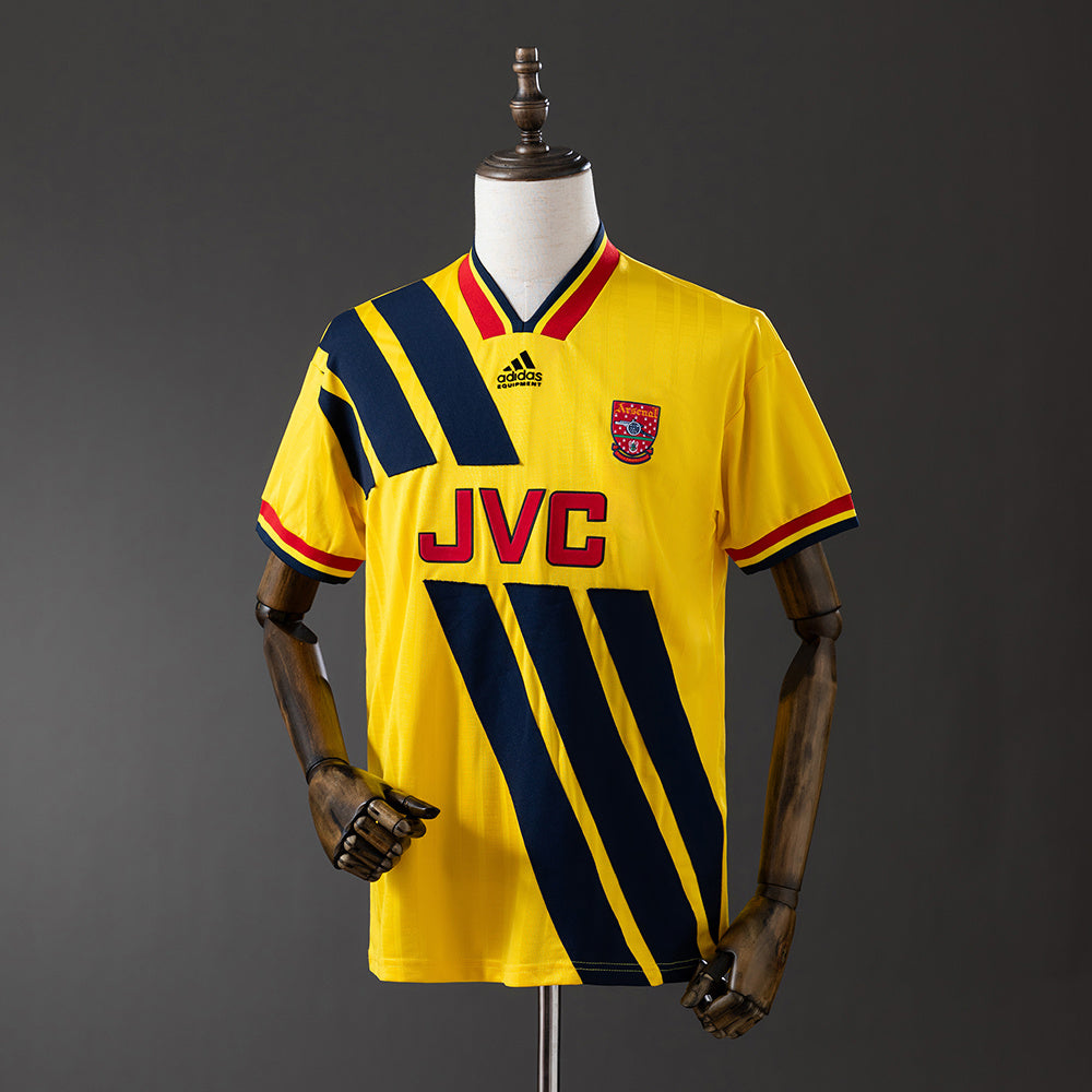Camiseta retro del Arsenal 93/94 de visitante