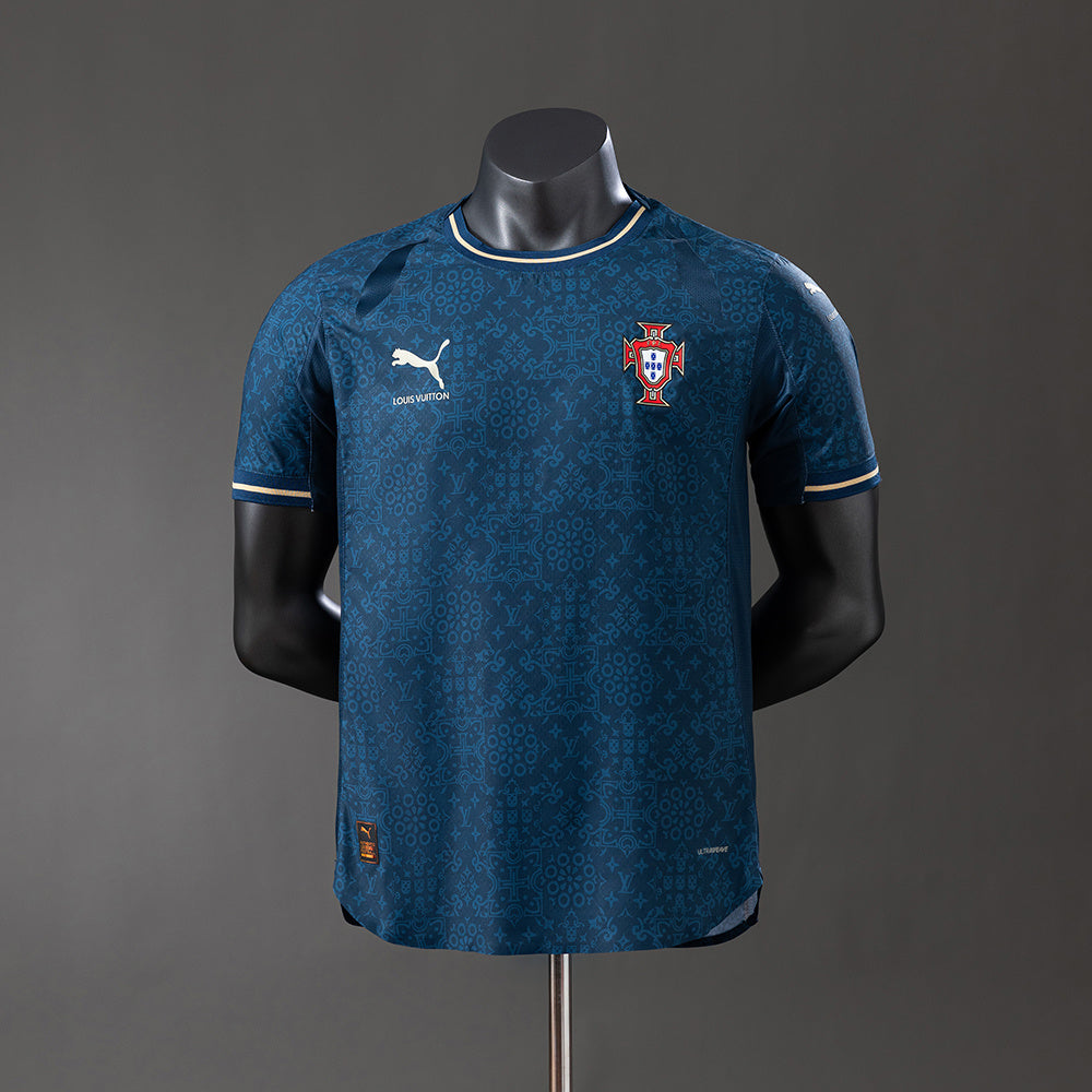 Camiseta de Portugal 2025 con marca compartida, versión jugador