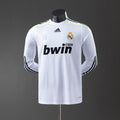 Camiseta retro de manga larga del Real Madrid 0910, versión jugador