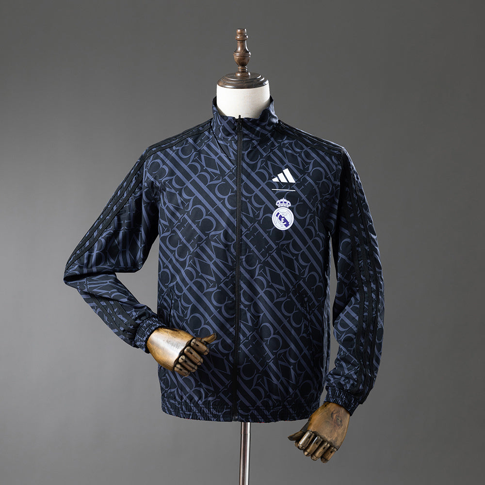 Chaqueta cortavientos reversible del Real Madrid - Rojo & Heiss
