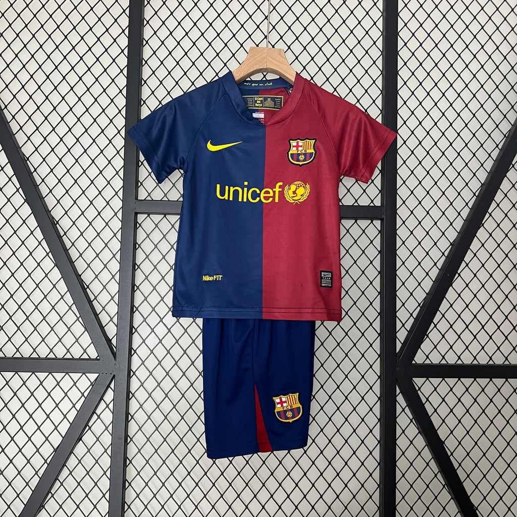Camiseta infantil del Barcelona 08/09 (tallas de local)