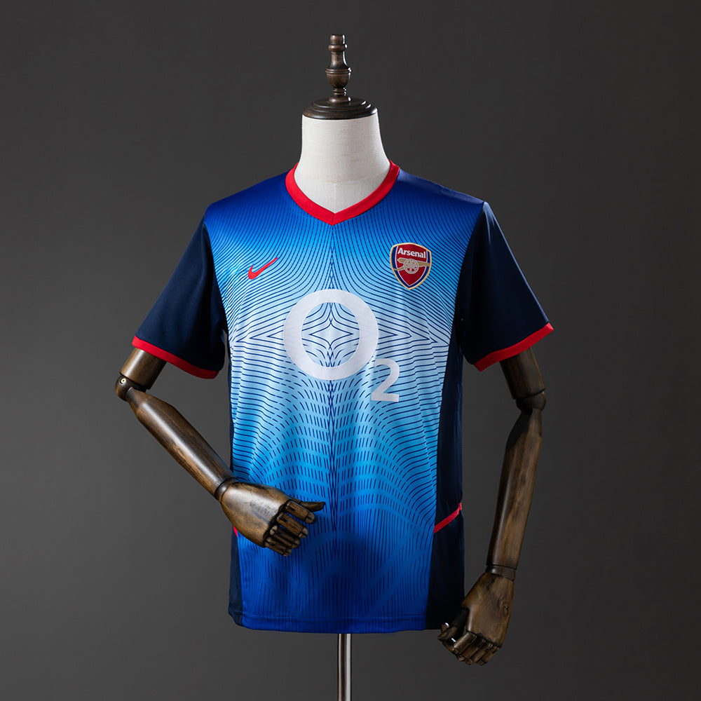 Camiseta retro del Arsenal 02/04 (visitante)