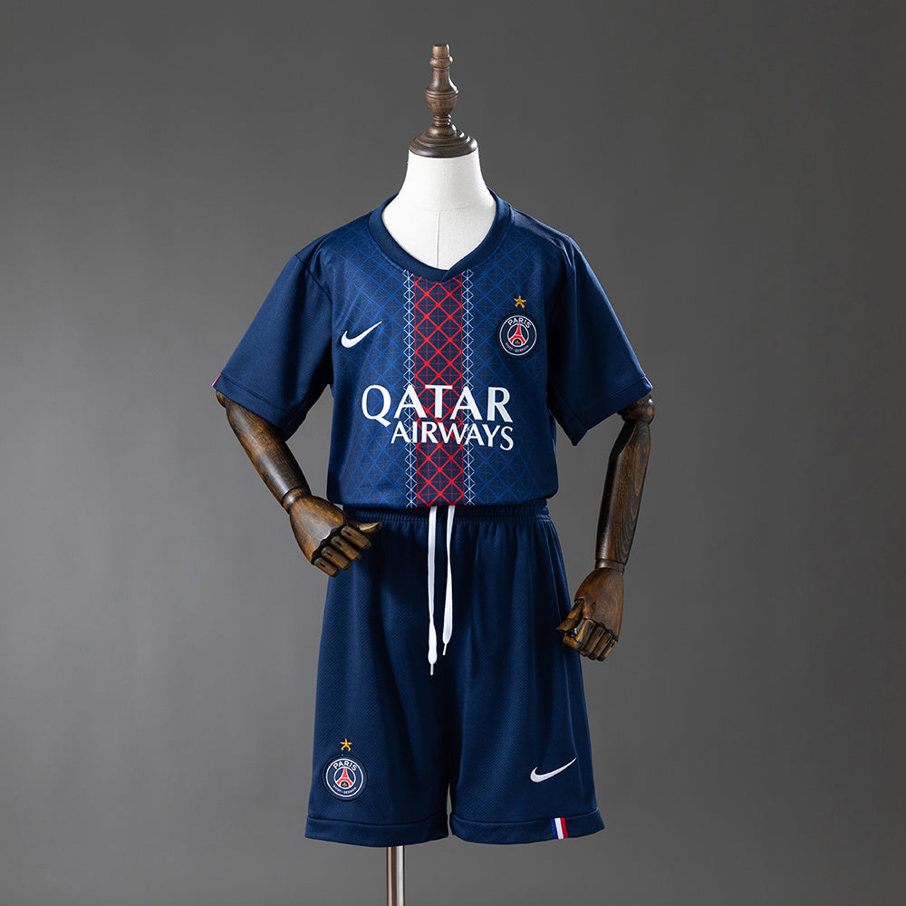 Camiseta infantil del PSG 25/26 (Edición Campeón)