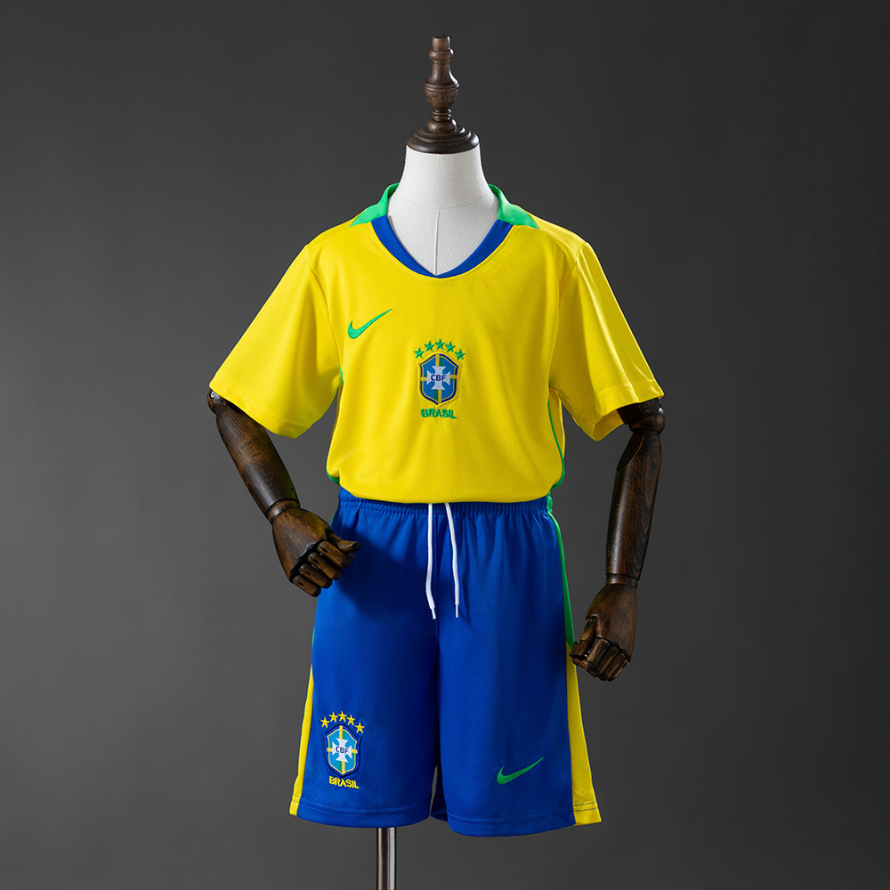 Camiseta infantil de la selección brasileña 2025