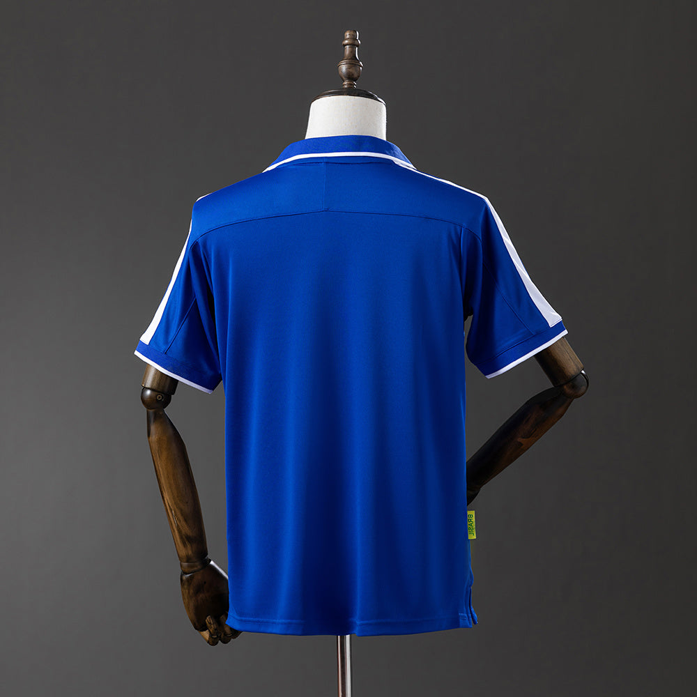 Camiseta retro de visitante de Brasil 1997