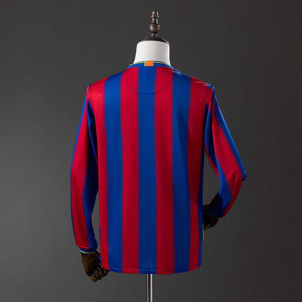 Camiseta retro de manga larga del Barcelona 09/10