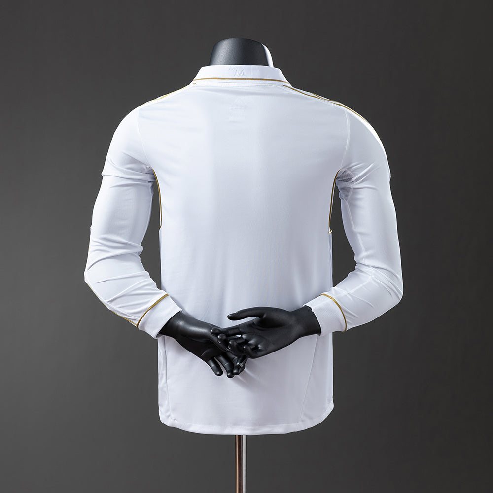 Camiseta retro de manga larga del Real Madrid 11/12, versión jugador