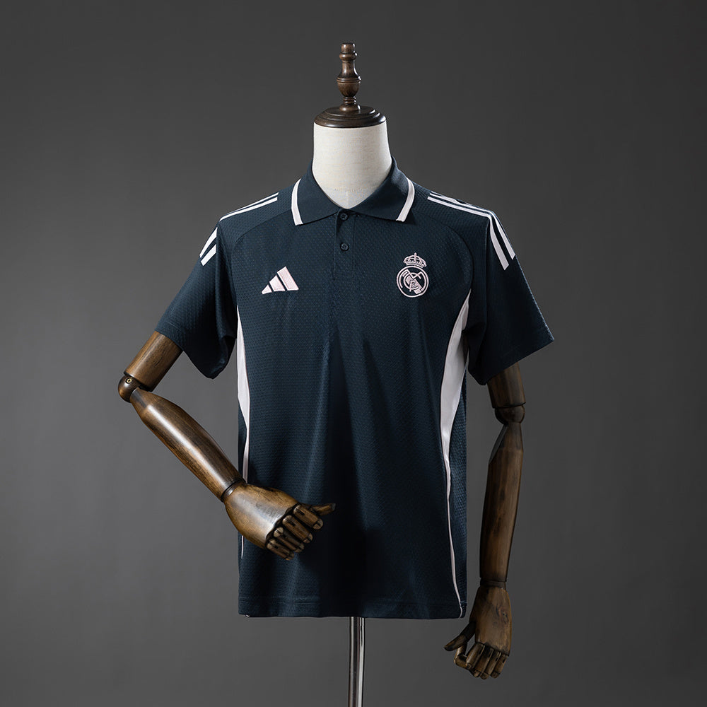 Polo Real Madrid 25/26 - Negro y Rosa