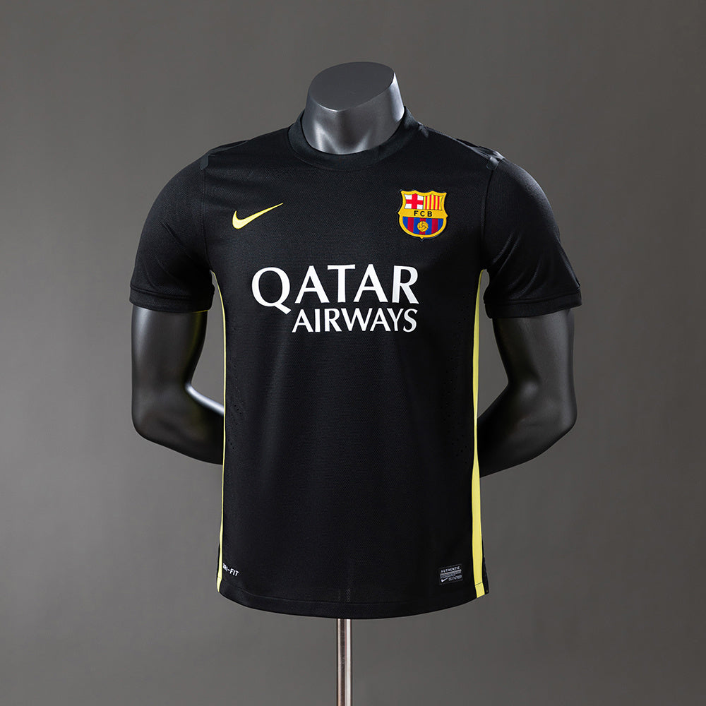 Camiseta retro de tercera equipación del Barcelona 13/14, versión jugador