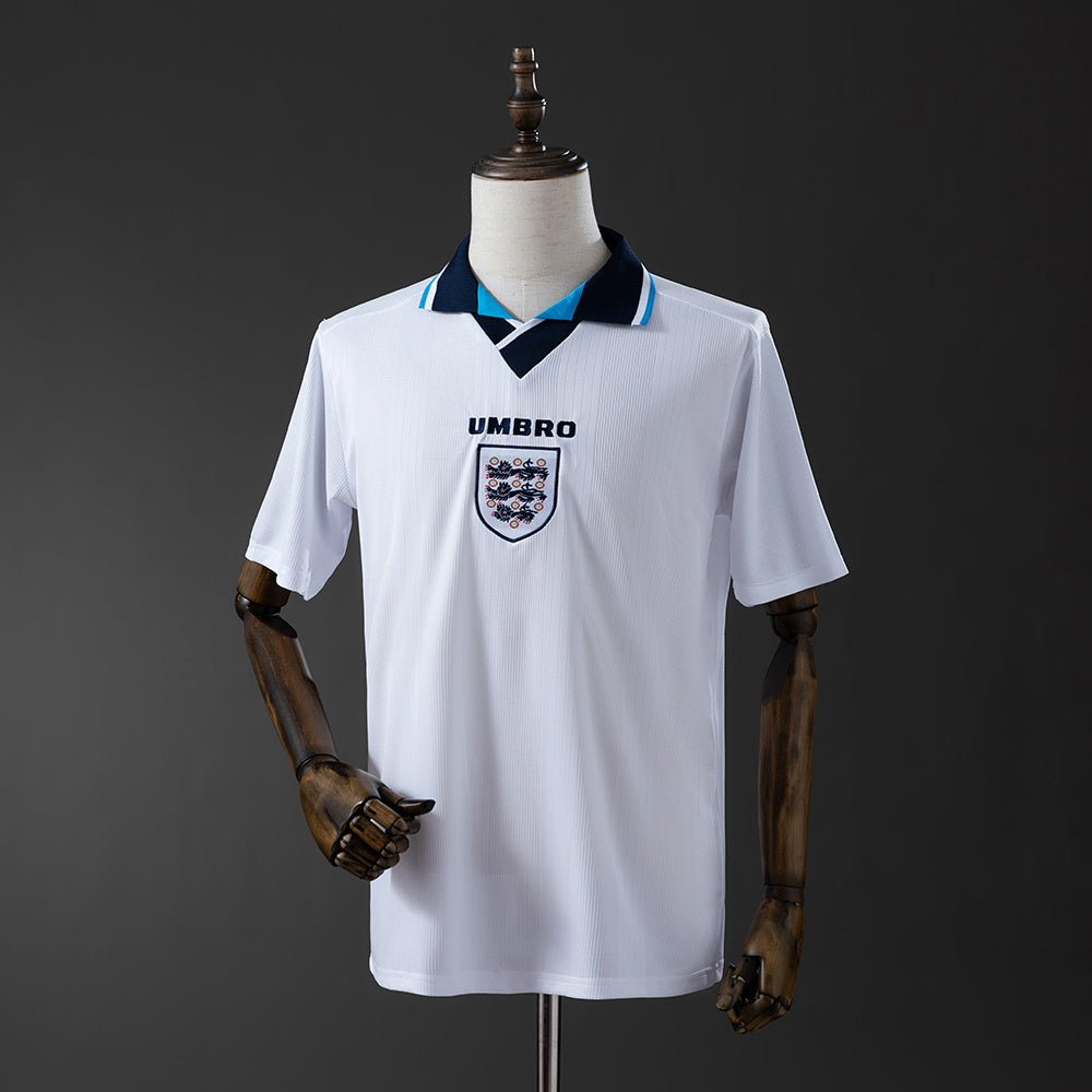 Camiseta retro de Inglaterra de 1996