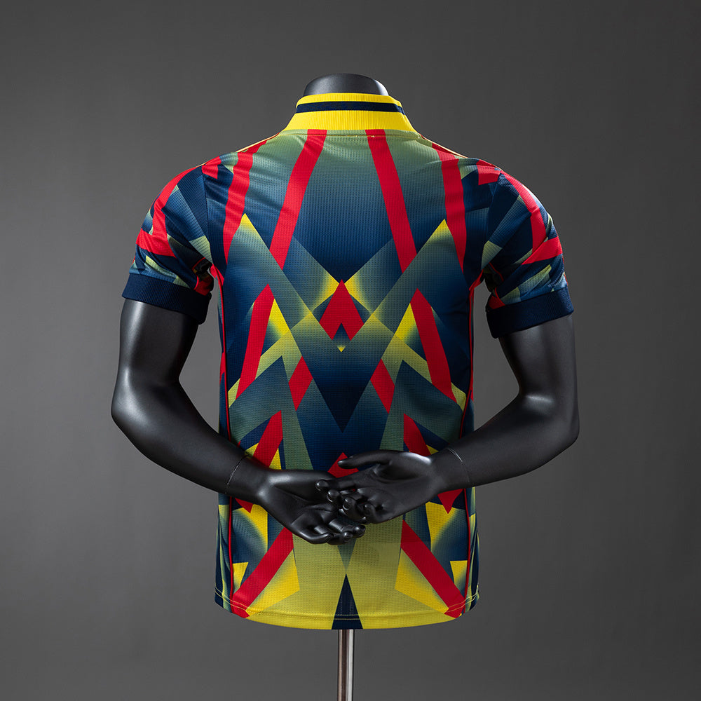 Camisetas amarillas del Arsenal 25/26, versión jugador,