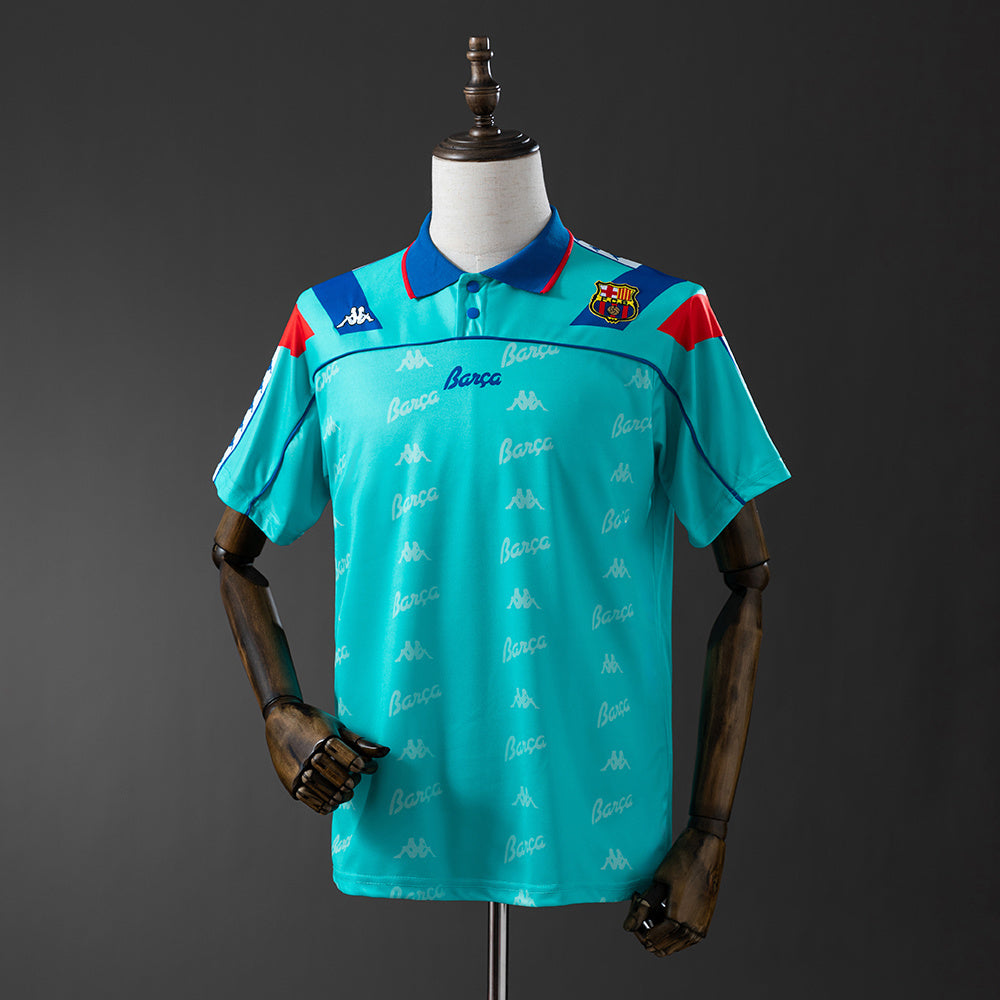 Camiseta retro del Barcelona de visitante 92/95