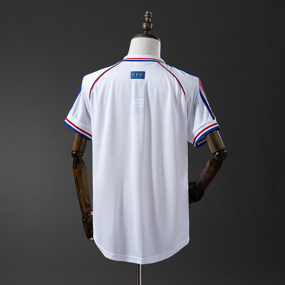 Camiseta retro de Francia de visitante de 1998