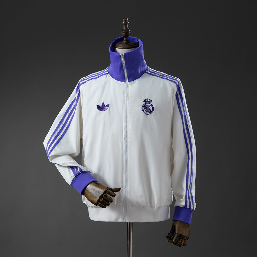 Cortavientos Real Madrid x Beckenbauer - Blanco mágico mágico