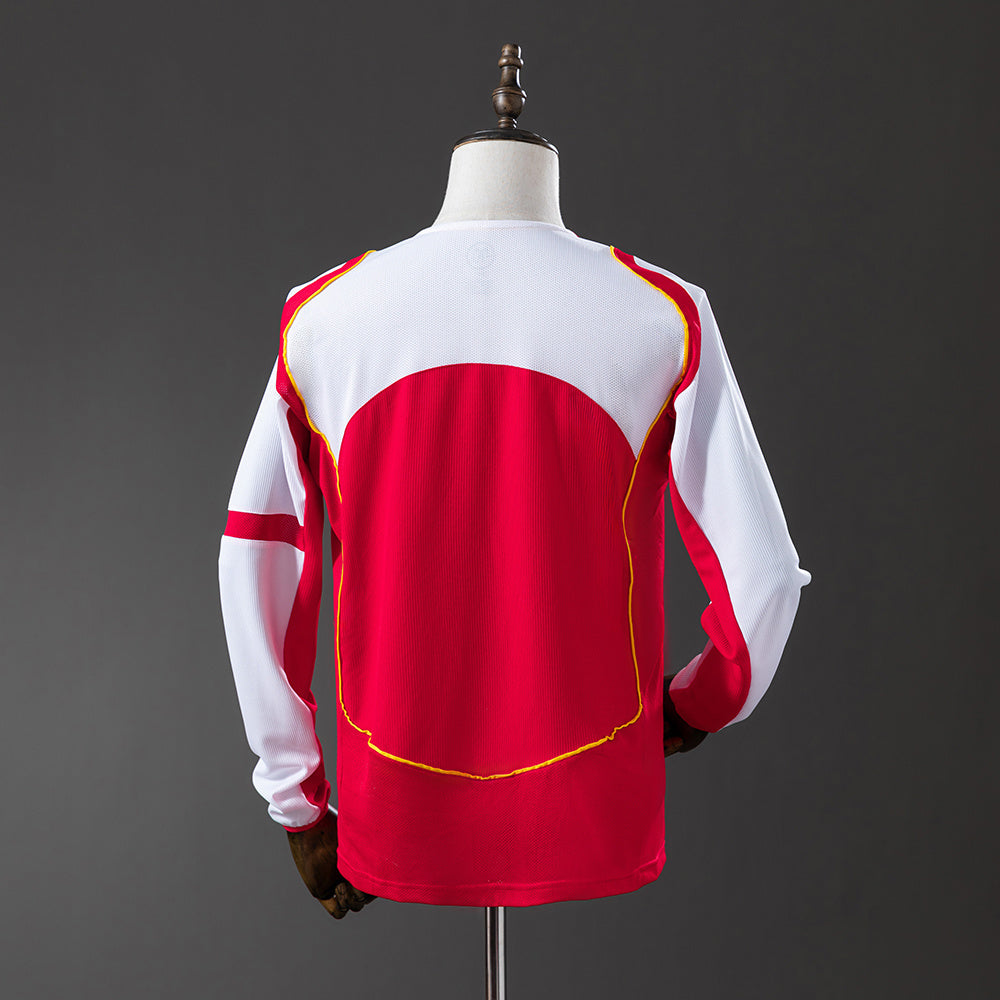 Camiseta retro de manga larga del Arsenal 04/05
