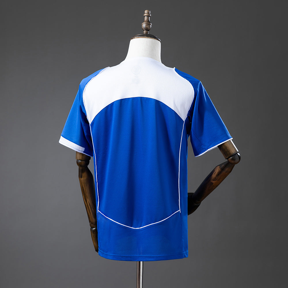 Camiseta retro de visitante de Brasil 2004/06