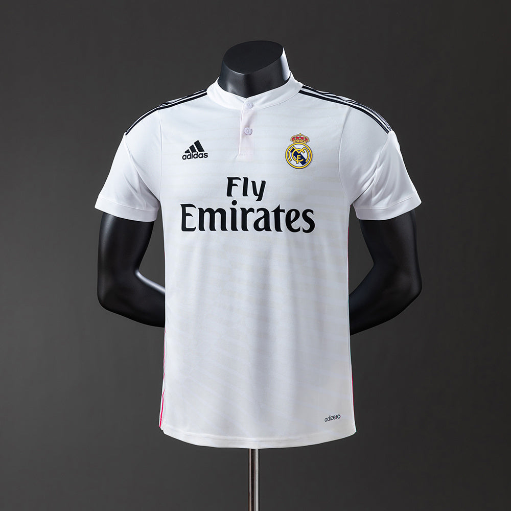 Camiseta retro del Real Madrid 14/15, versión jugado