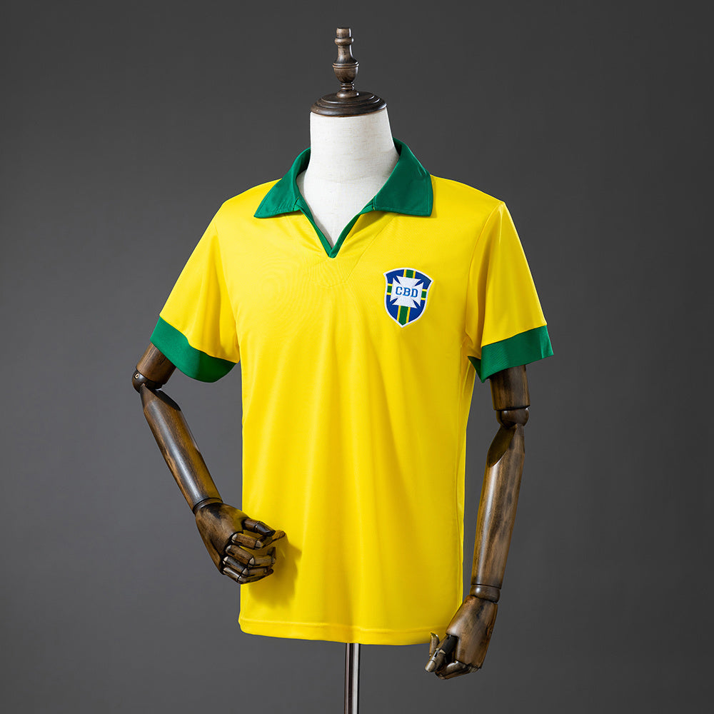 Camiseta retro de local de Brasil 1958