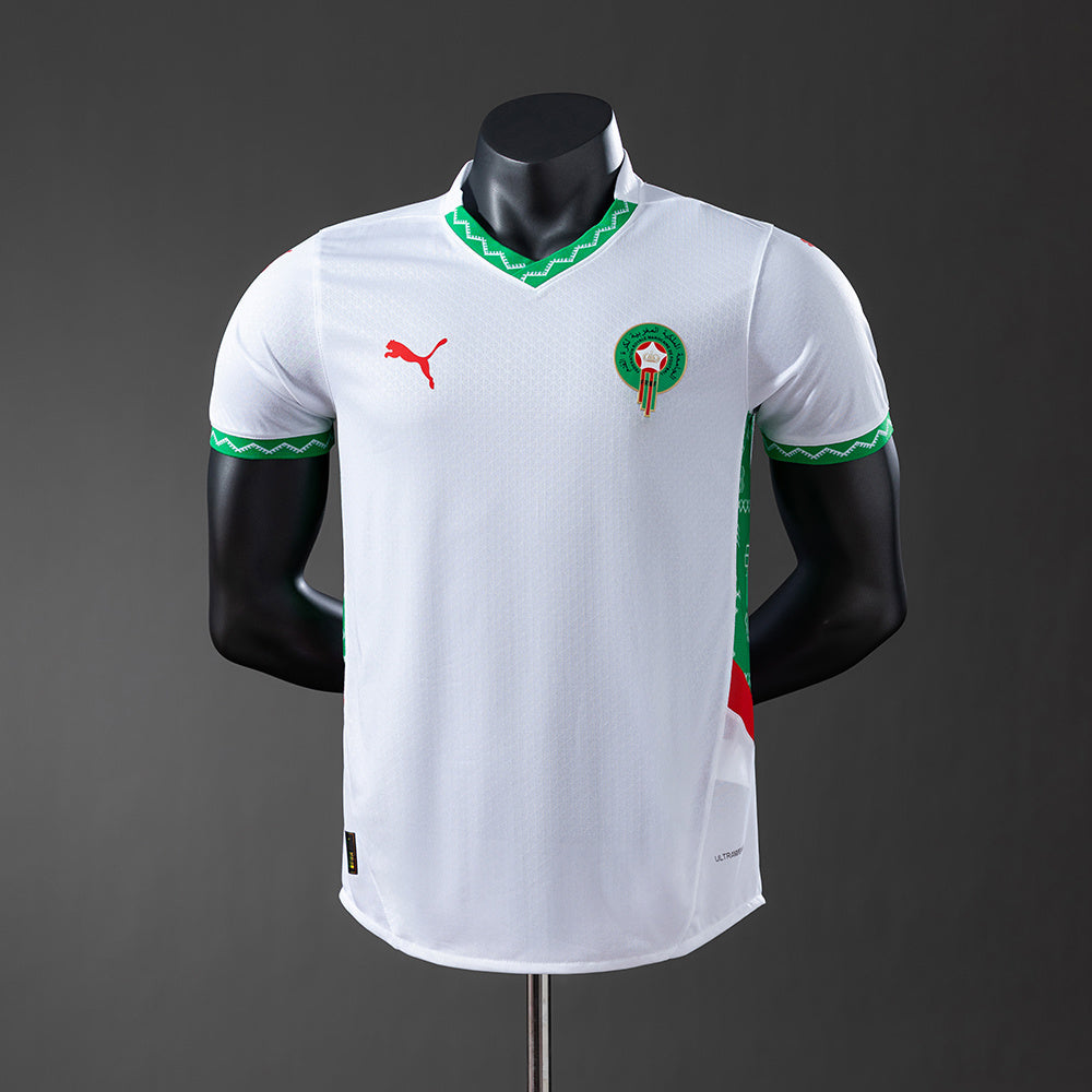 Camiseta de visitante de Marruecos para jugador 2025