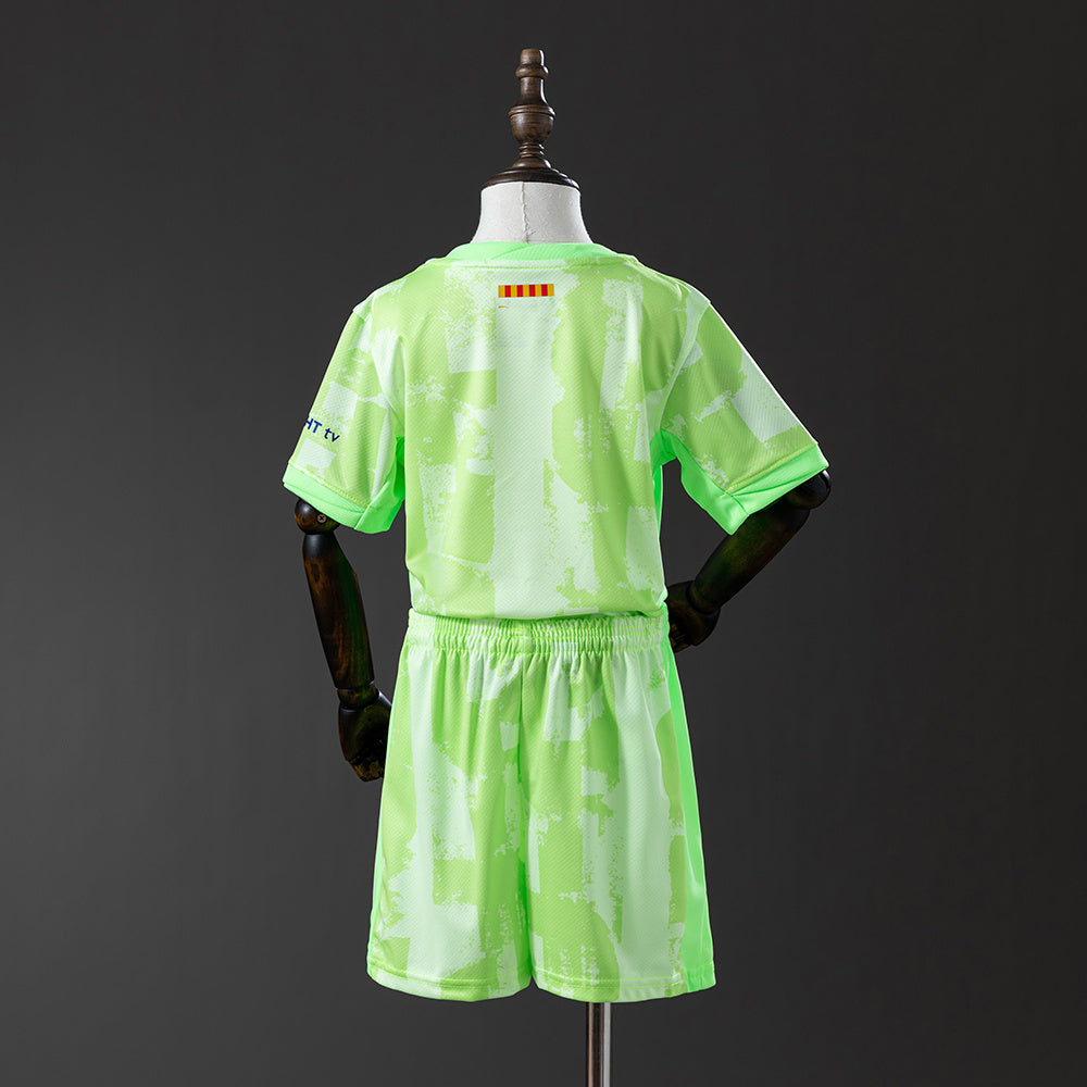 Camiseta infantil 24/25 del Barcelona, tercera equipación visitante