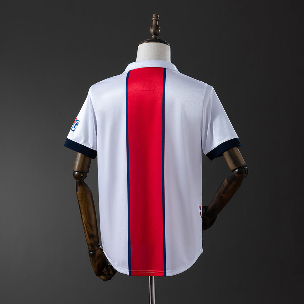 Camiseta retro del PSG de visitante de la temporada 98/99