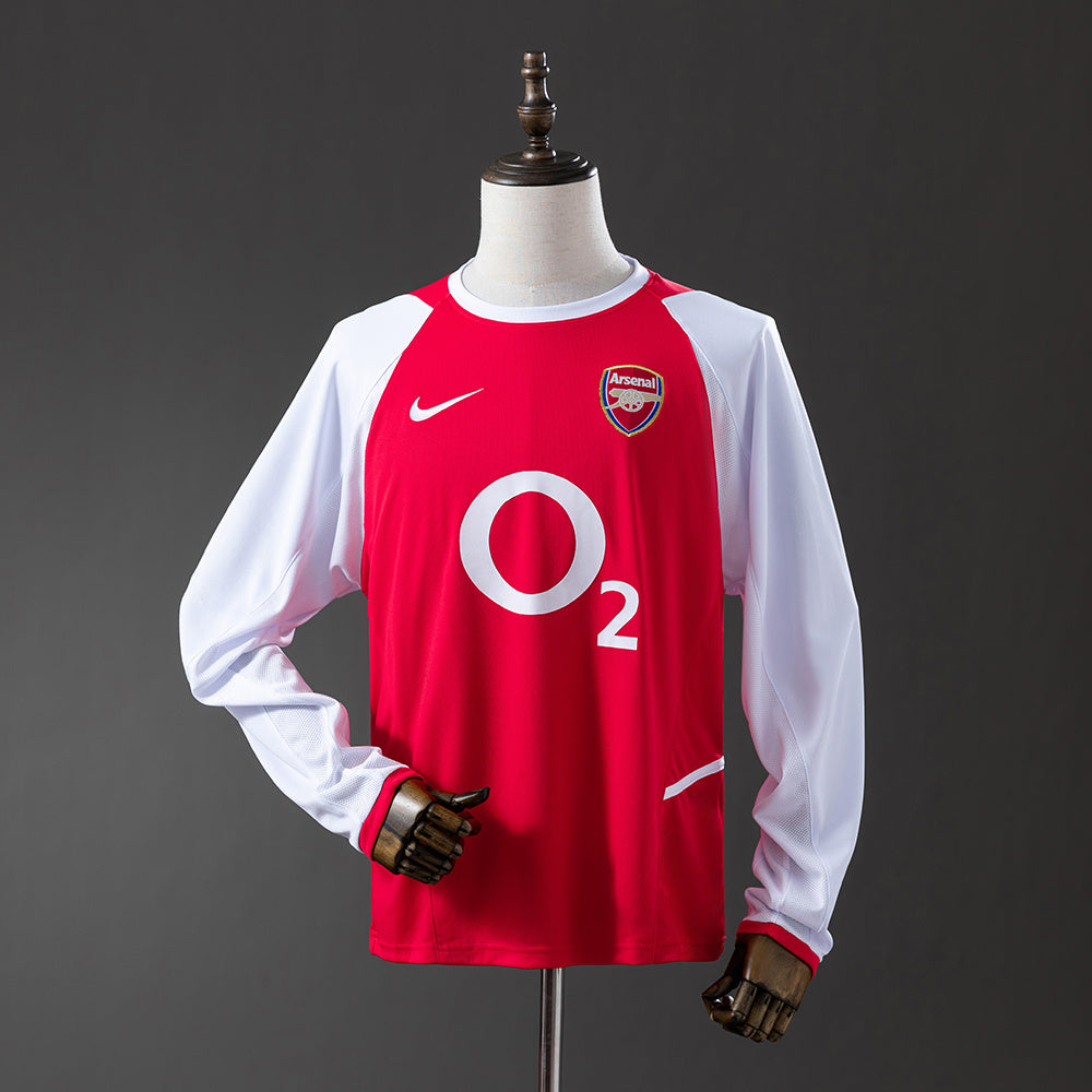 Camiseta retro de manga larga del Arsenal 04/05