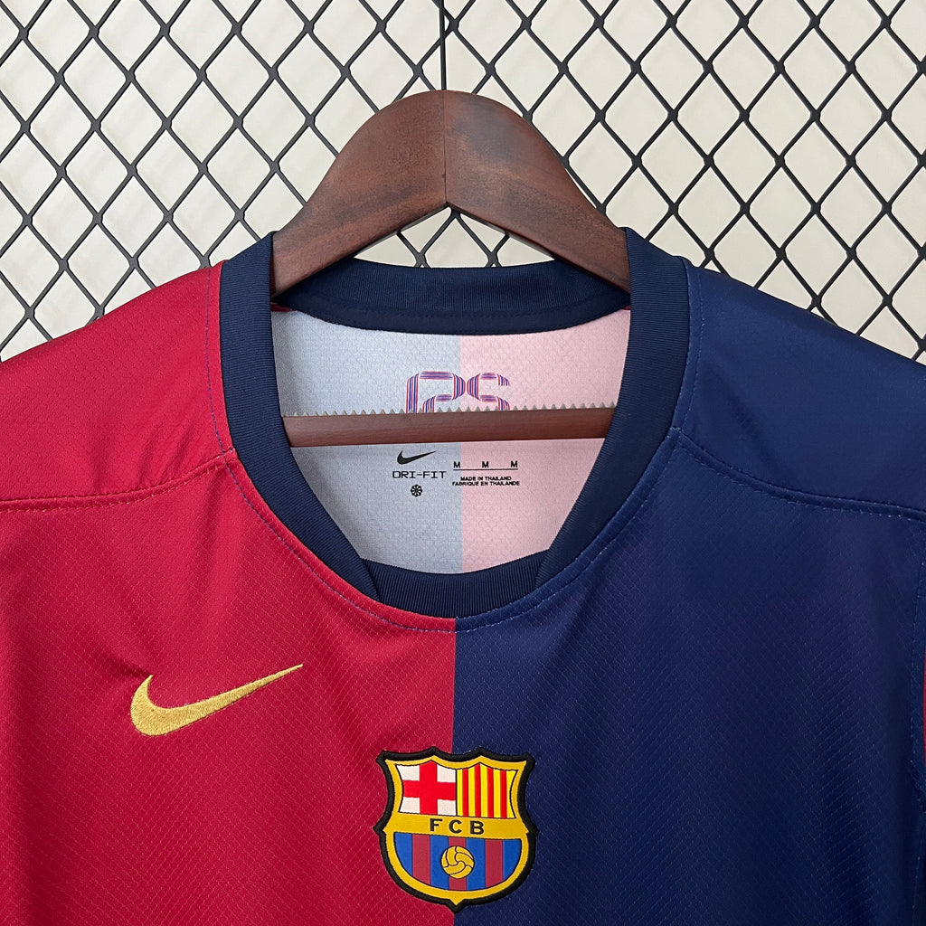 Camiseta de local del Barcelona para mujer, temporada 24/25