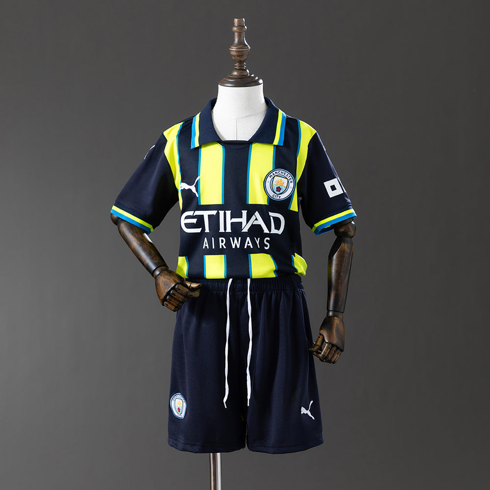 Camiseta infantil del Manchester City (visitante) 24/25