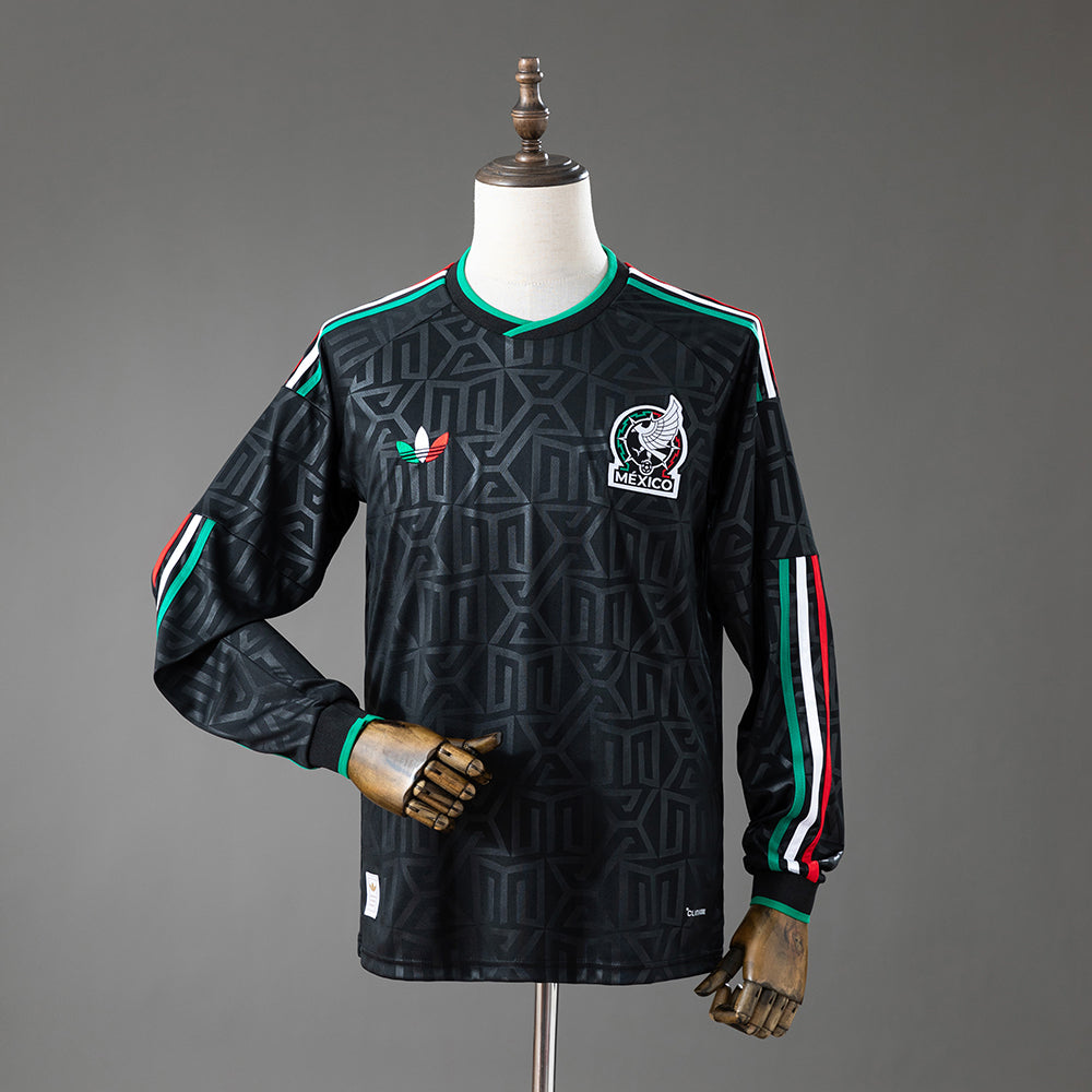 Camiseta de manga larga de visitante de México 2026 (tercera equipación)
