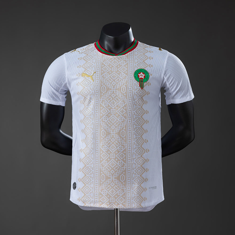 Camiseta de visitante de Marruecos 2026, versión jugador