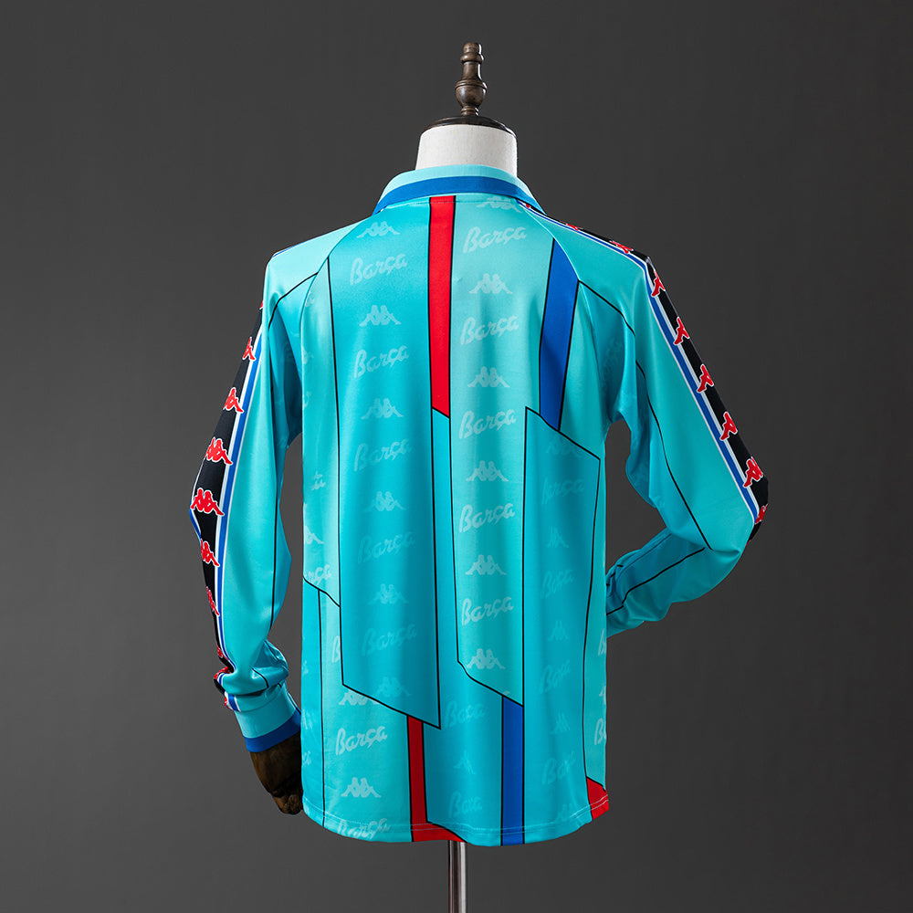 Camiseta retro de manga larga del Barcelona 95/97 (visitante)