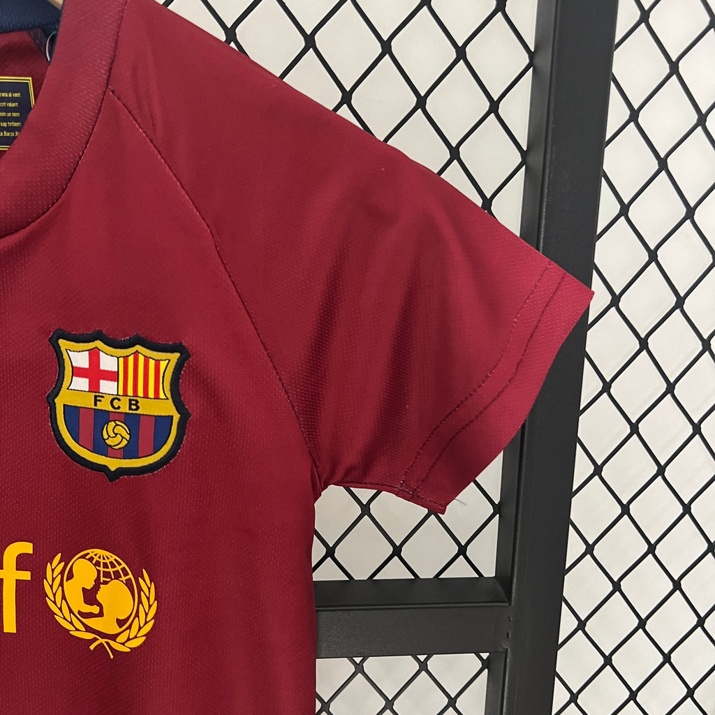 Camiseta infantil del Barcelona 08/09 (tallas de local)