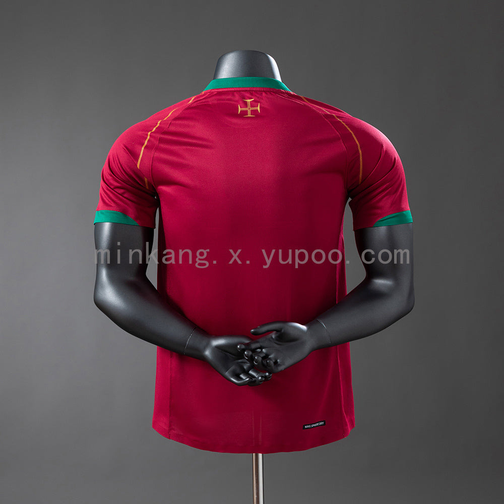 Camiseta retro de local de Portugal 2006, versión jugador