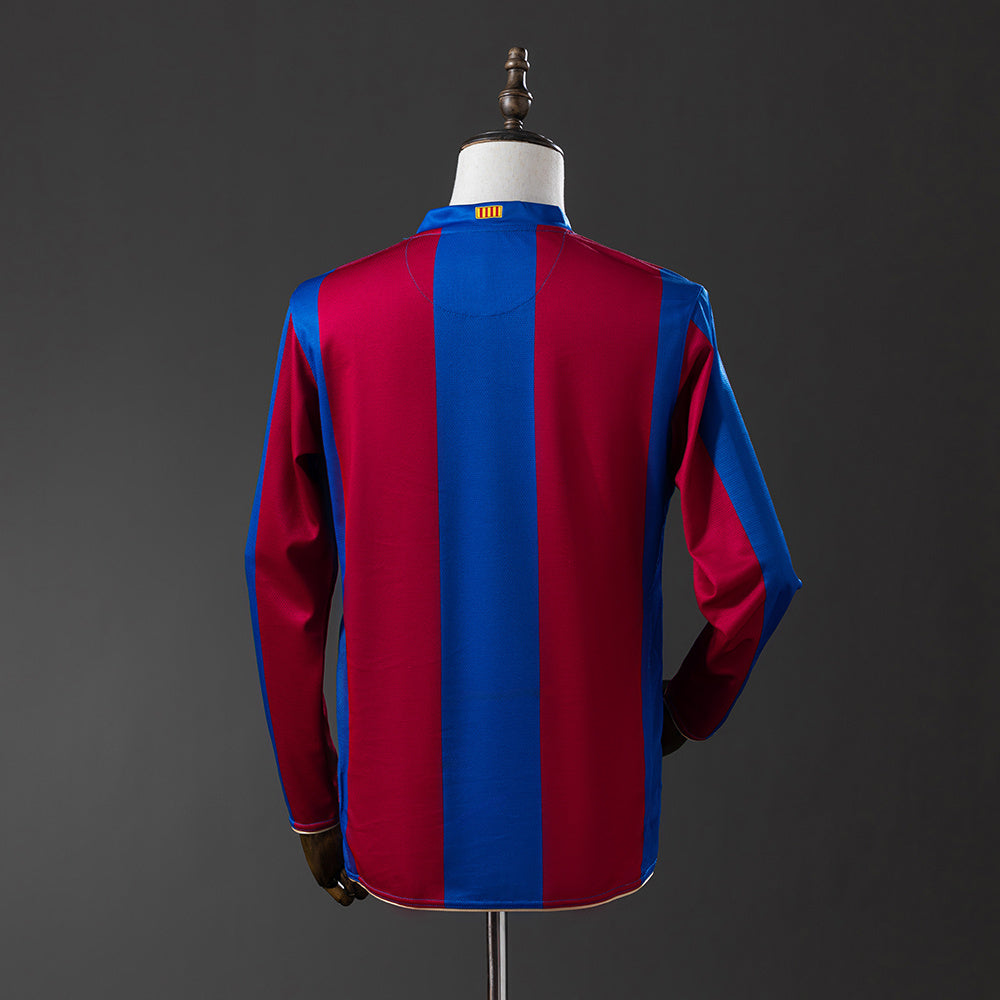 Camiseta retro de manga larga del Barcelona 07/08
