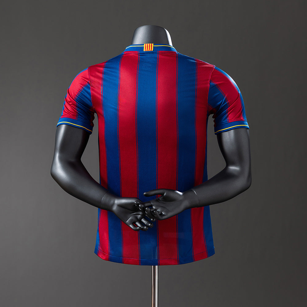 Camiseta retro del Barcelona 09/10, versión jugador local