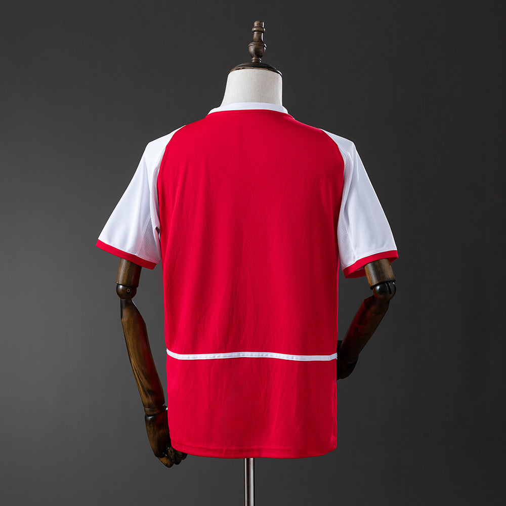 Camiseta retro del Arsenal de la temporada 2002/04
