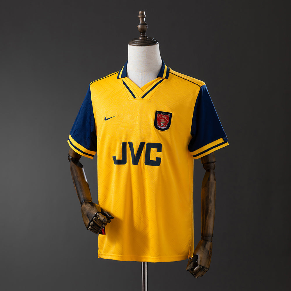 Camiseta retro del Arsenal 96/97 de visitante