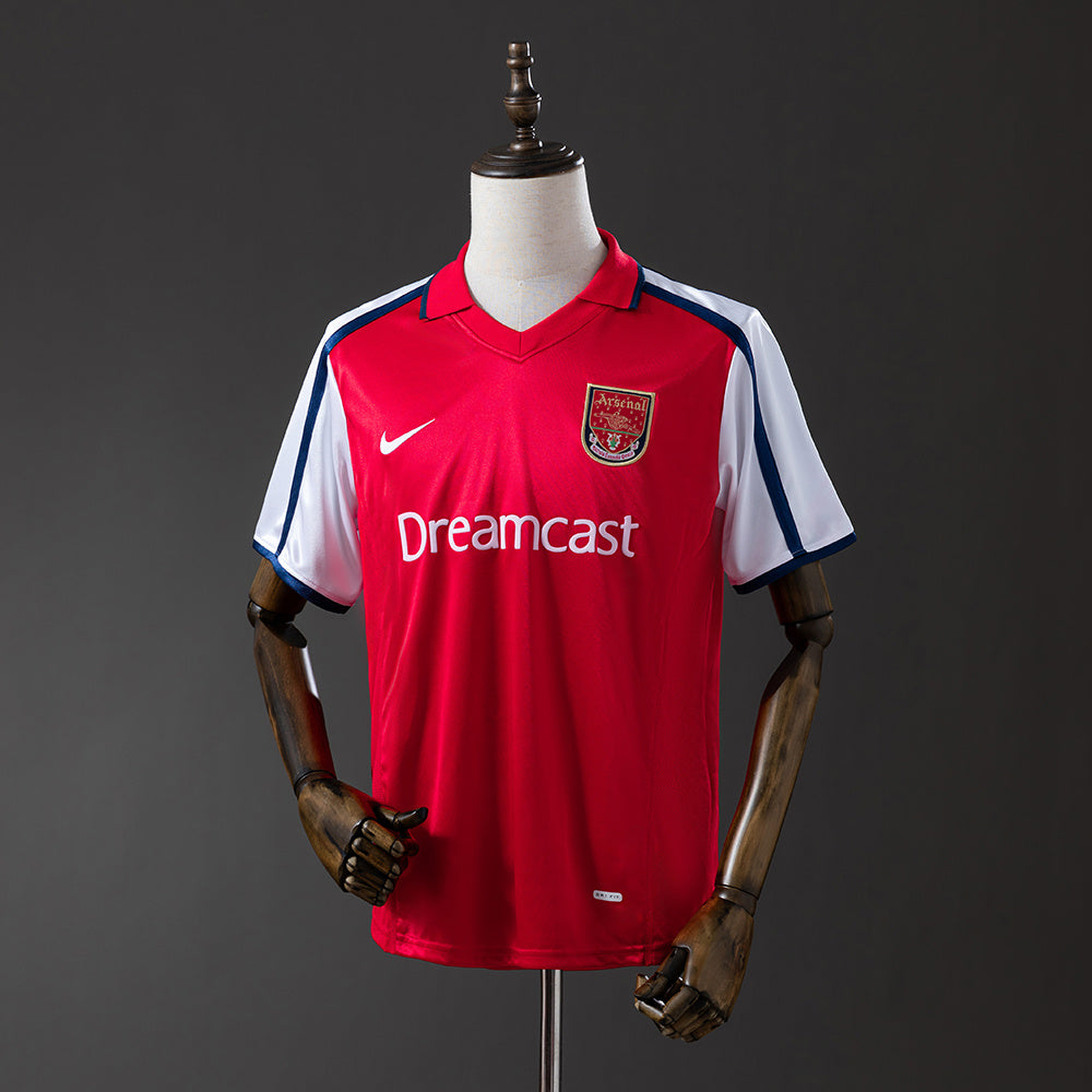 Camiseta retro del Arsenal 01/02 (local)