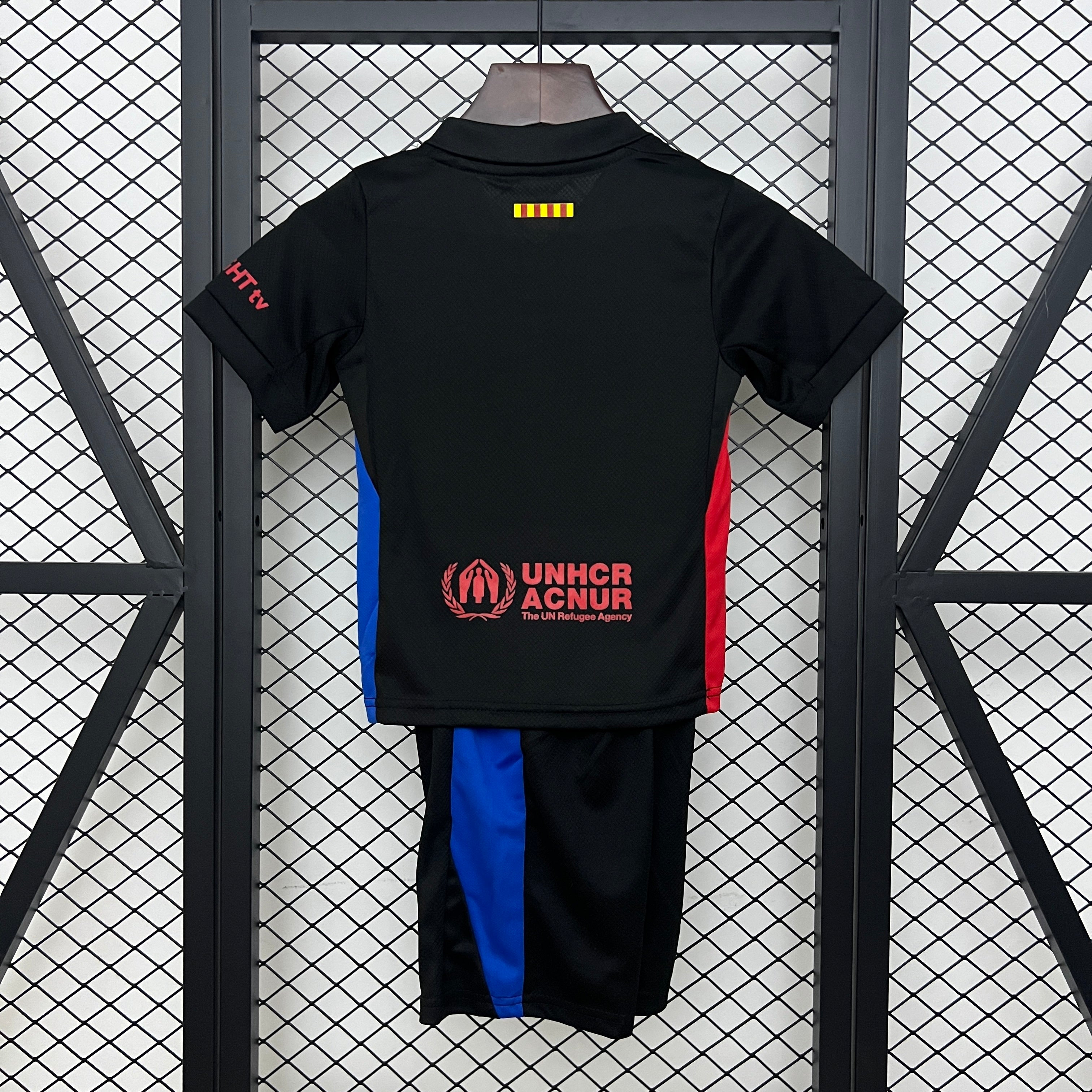 Camiseta infantil del Barcelona de visitante