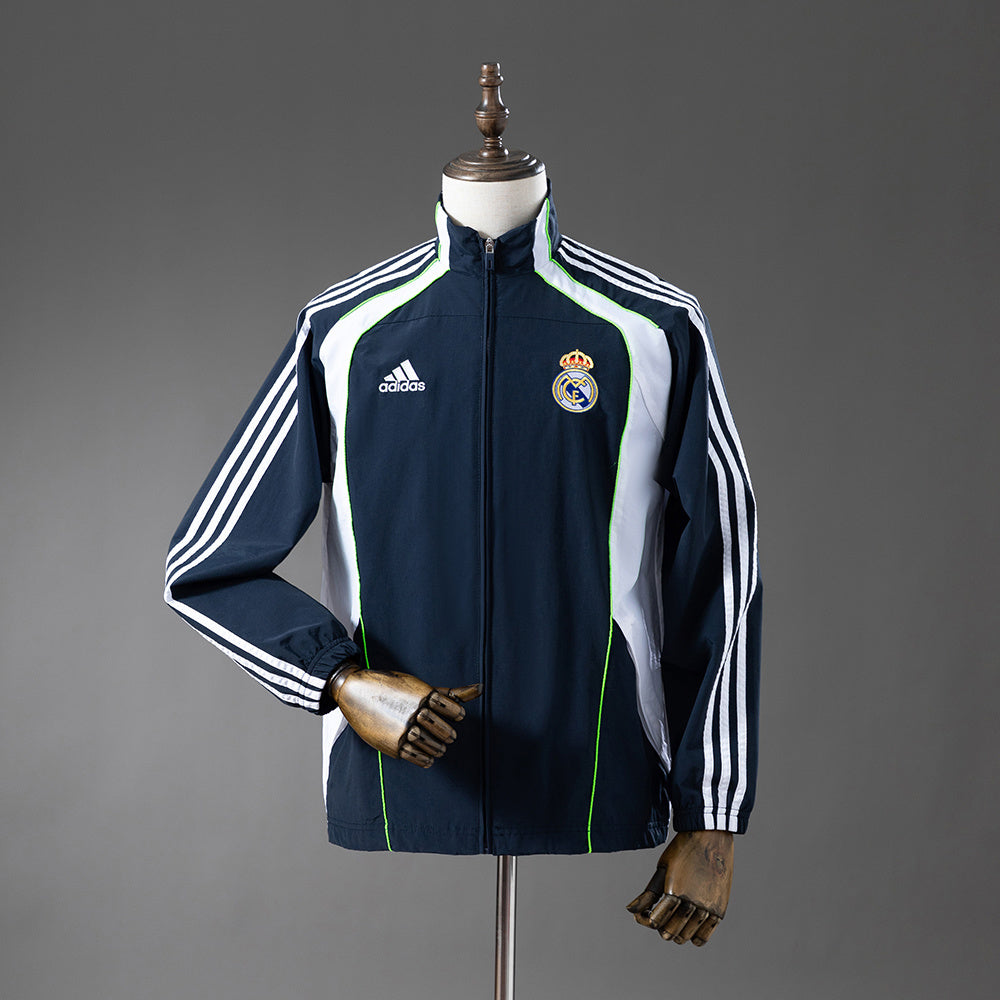 Cortavientos del Real Madrid - Azul marino y blanco