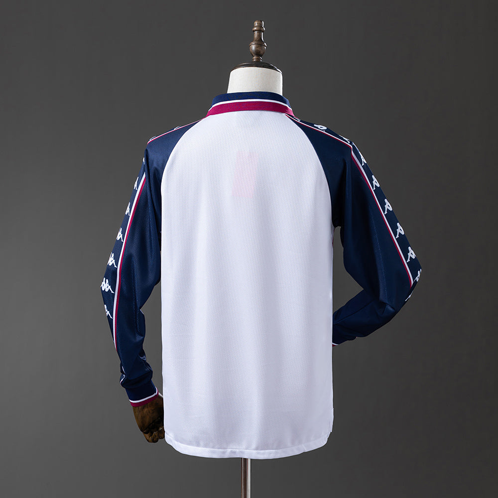 Camiseta retro de manga larga del Manchester City 97/98