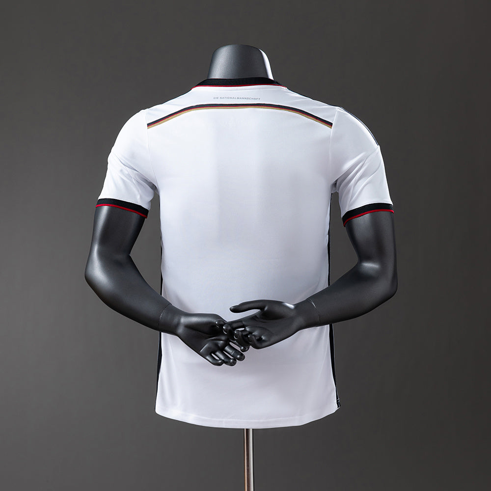 Camiseta retro de la selección alemana de 2014, versión local para jugadores