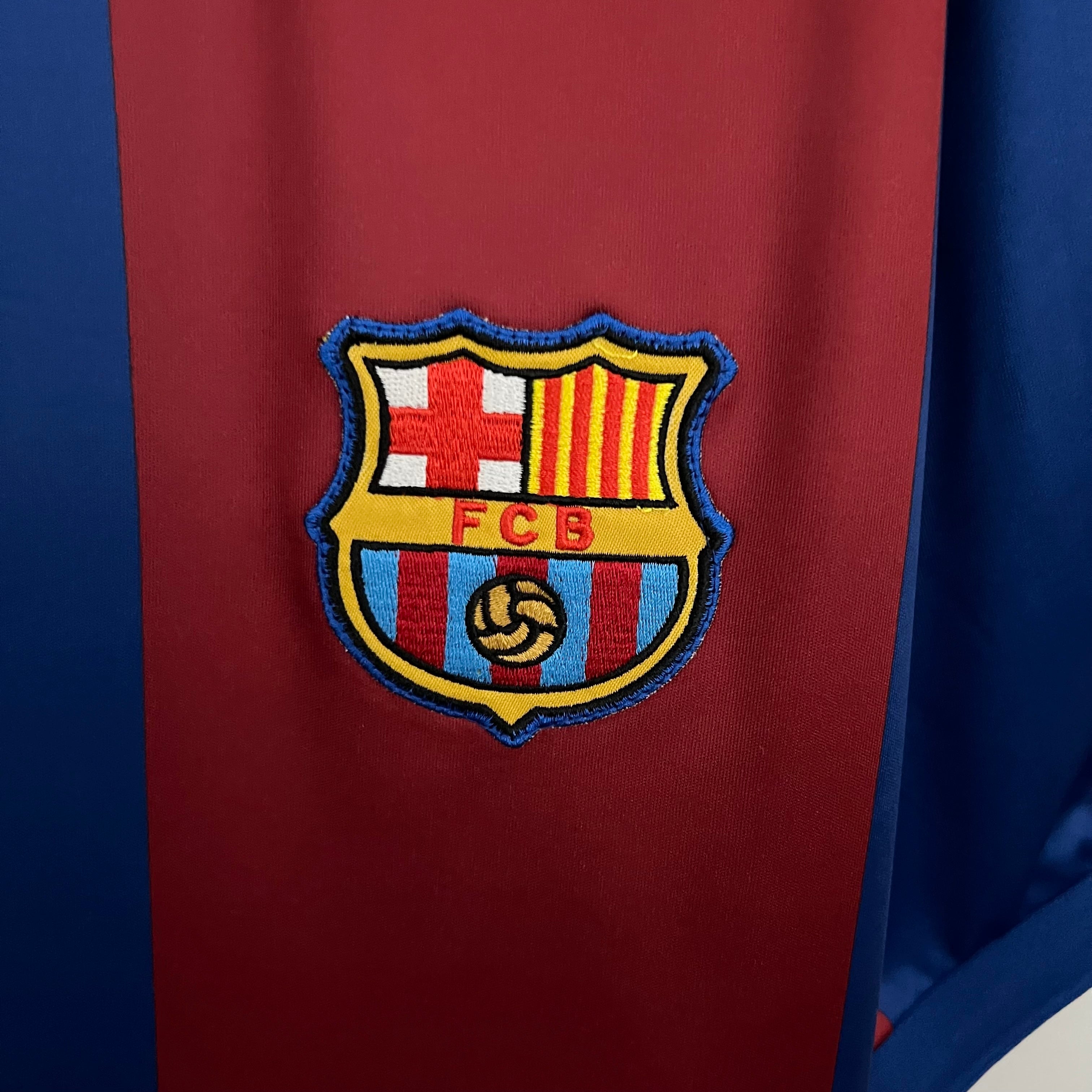 Camiseta retro del Barcelona 80/82