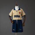 Camiseta retro de visitante del Arsenal 01/02 para niños