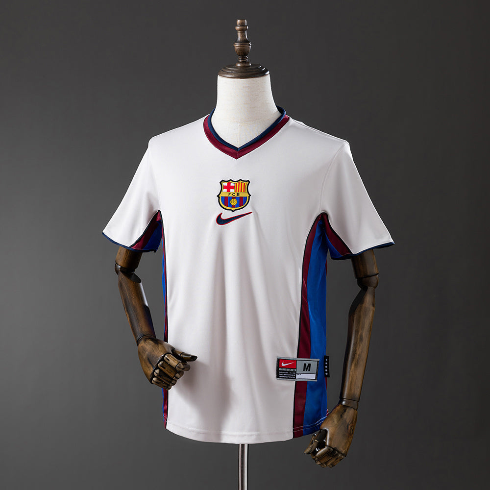 Camiseta retro del Barcelona 98/99 de visitante